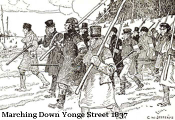 Marching Down Yonge Street