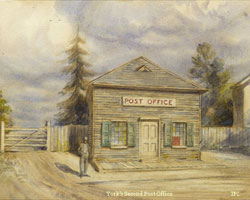 Illustration of York's Second Post Office