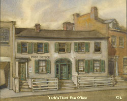 Illustration of York's Third Post Office